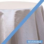 Gray  - Royal Slub Designer Tablecloth - Many Size Options