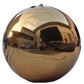 Gold Inflatable Mirror Ball / Sphere - Choose your Size!