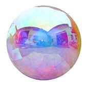 Iridescent Inflatable Mirror Ball/Sphere - Choose your Size!