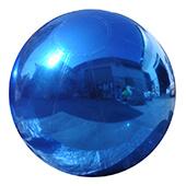 Royal Blue Inflatable Mirror Ball/Sphere - Choose your Size!