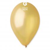 GEMAR Metal Dorato 5" Balloon - 100 Pieces