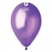 GEMAR Metal Purple 5" Balloon - 100 Pieces