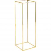 Metal Floral Box Stand - 10½" x 31½" - Gold