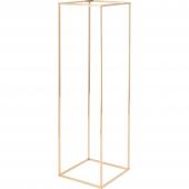 Metal Floral Box Stand - 11¾" x 39½" - Gold