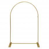 Metal Arch Backdrop Stand - Gold - 60" x 16" x 90"