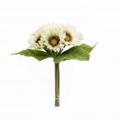White Artificial Sunflower Bouquet