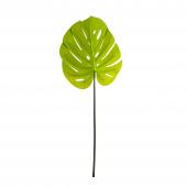 Faux Large Tropical Palm Leaf 35" - Light Green