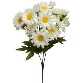 Artificial Daisy Bouquet 11" - Ivory