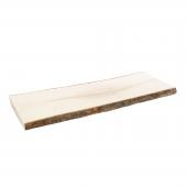 Rectangular Poplar Natural Wood Slices 23” X 8"