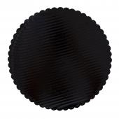 Foil Covered Cake Board 12" 6pc/pack - Black