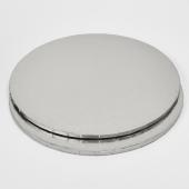 Foil Covered Cake Drum 20" 3pc/pack - Silver