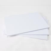 Foil Covered Cake Drum ½sheet 5pc/pack - White