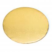 Foil Covered Cake Board 10" 5pc/pack - Gold