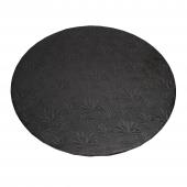 Foil Covered Cake Board 16" 5pc/pack - Black