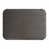 Foil Covered Cake Board ¼sheet 6pc/pack - Black