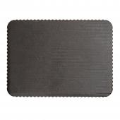 Foil Covered Cake Board ½sheet 6pc/pack - Black