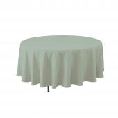 Economy Round Polyester Table Cover 90" - Sage