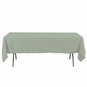 Economy Rectangle Polyester Table Cover 60" x 102" - Sage