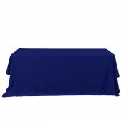 Economy Rectangle Polyester Table Cover 90" x 132" - Royal Blue