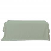 Economy Rectangle Polyester Table Cover 90" x 132" - Sage