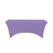 Spandex Rectangle Table Covers 6ft - Lavender