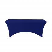 Spandex Rectangle Table Covers 8ft - Royal Blue