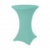 Spandex Cocktail Table Cover - Aqua