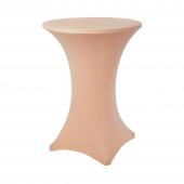 Spandex Cocktail Table Cover - Blush