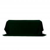 Rectangle Polyester Table Cover 90" x 156" - Forest Green