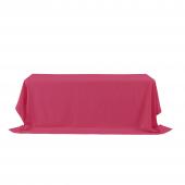 Rectangle Polyester Table Cover 90" x 156" - Magenta