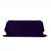 Rectangle Polyester Table Cover 90" x 156" - Purple