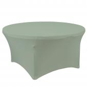 Spandex Round Table Cover 72" - Sage