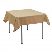 Polyester Square Table Cover 54" - Champagne