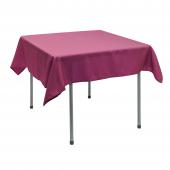 Polyester Square Table Cover 54" - Magenta