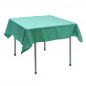 Polyester Square Table Cover 54" - Turquoise