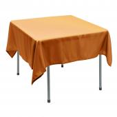 Polyester Square Table Cover 70" - Gold