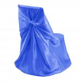 Universal Satin Chair Cover - Royal Blue