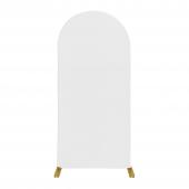 Arch Backdrop Spandex Cover 36" x 90" - White