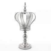 Crown Centerpiece Riser - Silver