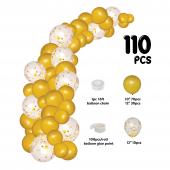 Balloon Garland Set 16ft - Gold