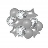 Balloon Bouquet - Silver
