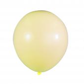 Macaron Latex Balloon 5" 100pc/bag - Yellow