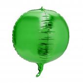 24" 4D Sphere Mylar Balloon 1pc/bag - Green