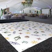 Premium Vinyl Dance Floor Wrap Custom Size - Children's Birthday Out of this World