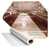 Premium Vinyl Dance Floor Wrap Roll (4.5ft x 164ft) - Gloss & Matte White