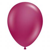 TUFTEX Crystal Burgundy Balloon - 17 inch