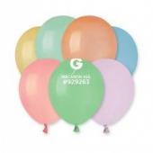 GEMAR Macaron Assorted 5" Balloon - 100 Pieces