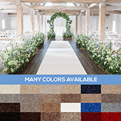 Royal Event Carpet - Choose your Size & Color!