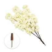 Single Hydrangea Bloom Branch - Interchangeable Branches for Large Event Trees! - Cream/Ivory