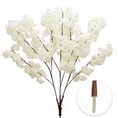 Single Hydrangea Bloom Branch - Interchangeable Branches for Large Event Trees! - White